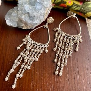 OOAK Filigree Dangling Earrings - Mompox, Colombia